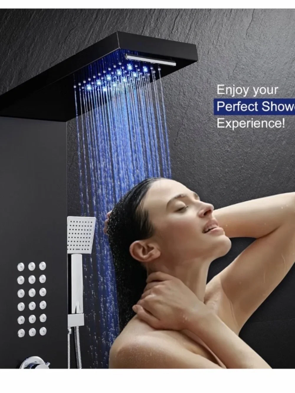 Full body shower head